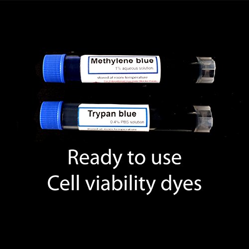 Наука на РС - Подобрен комплет за хемоцитометар на Ноубауер со трипан сина и метиленска сина боја за крв, клетки, броење на квасец