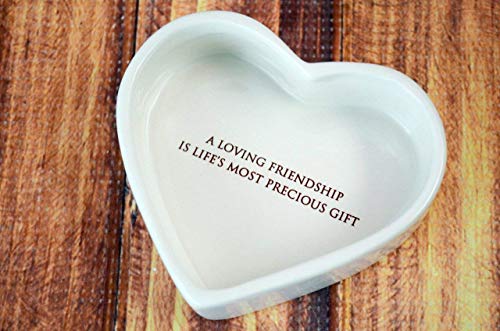 Персонализиран подарок за деверуша или подарок за цвеќиња - кутија за срце - кутија за чување