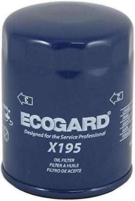 Ecogard X195 Premium Spin-On Engine Oil Filter за конвенционално масло одговара на Ford Ranger 3.0L 1991-2008, Taurus 3.0L 1986-2007, F-150 4.2L