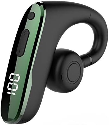 BZUQET Единечен уво безжични слушалки за Bluetooth Bluetooth 5 2 LED дисплеј спроводник Стерео слушалки Спортски возачки слушалки E Earpie
