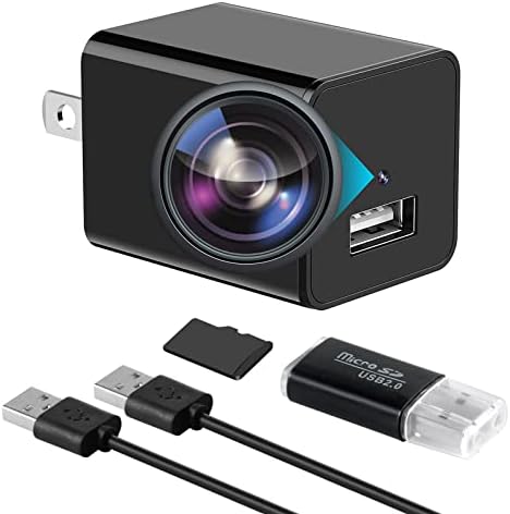 DOOREEMEE PORTABLE SPY CAMERASE USB PHOLER PHOLER-1080P HD скриено откривање на движењето на камерата.
