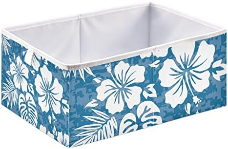 Алоха Хавајски цвеќиња за складирање корпа за складирање правоаголен склопувачки расадник ја спречува расадник за складирање на прицврстувачи за канцеларија за ?