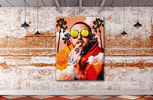 Духовно раствори Мек Милер wallид уметноста, домашен декор врамен постер wallиден уметнички платно уметнички дела за дневна соба, слики