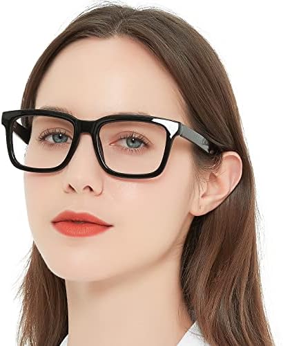 Wemootants Големи очила за читање женски модни плоштад читатели 1.0 1,25 1,5 1,75 2,0 до 4,0 5.0 6.0 јачина на јачина на пролетната