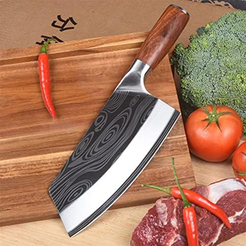 Гонд Дамаск шема дама кујна нож нерѓосувачки челик кујна нож машина за сечење месо машина за домаќинство хеликоптер кујна со двојна намена нож