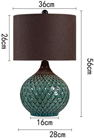 Ламби за табели на Атај, ламба за студии, биро канцелариски украси Ромбус текстурирана керамика постелнина за ламба за ламба
