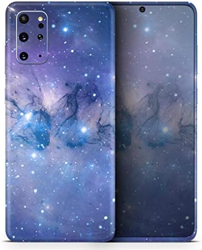Дизајн Skinz Blue & Purple Mixed Universe Заштитна винил Декларална обвивка за обвивка на кожата компатибилен со Samsung Galaxy S20