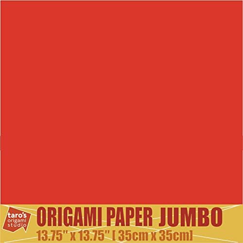 [Студиото Оригами на Таро] Тант umамбо 13,4 инчи Двојни 50 бои 50 листови квадратни лесни преклопки Премиум јапонски труд за оригами уметник