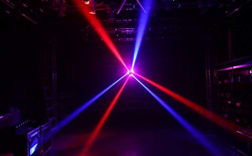 Сценски светла што се движат глави DJ осветлување DMX светла DMX 512 звук активиран за забава, диско, подот за танцување, бар, свадба, сценска