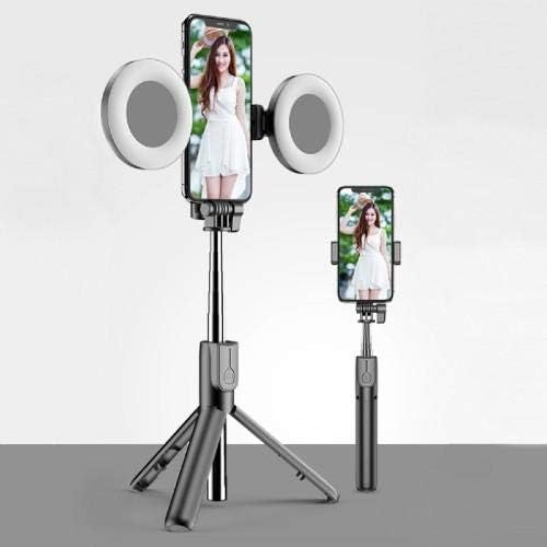 Застанете и монтирајте за LG V60 Thinq 5G - SelfiePod на Rinllight, Selfie Stick Extendable Arm со прстенеста светлина за LG V60 Thinq