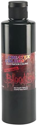 Createx бои крвна линија за крвна линија за воздушна четка, 8 мл, стара коска бела