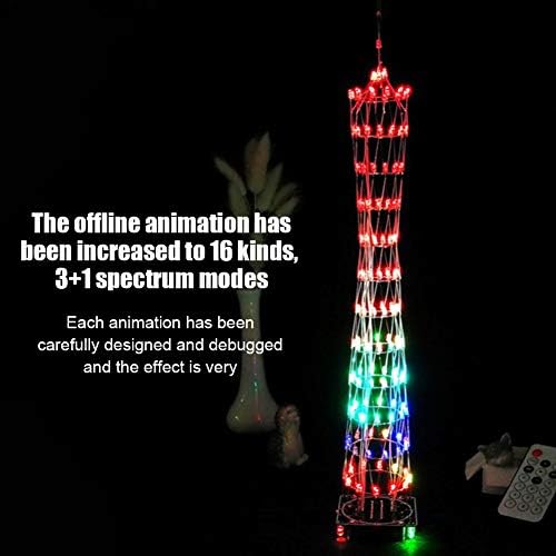 Yinuoday Светлината DIY Колекции Ecl Мала Кула Шарени Дисплеј Kit2 шарени кула дисплеј елек шарени Дисплеј Мала Кула Шарени Светло DIY Сет