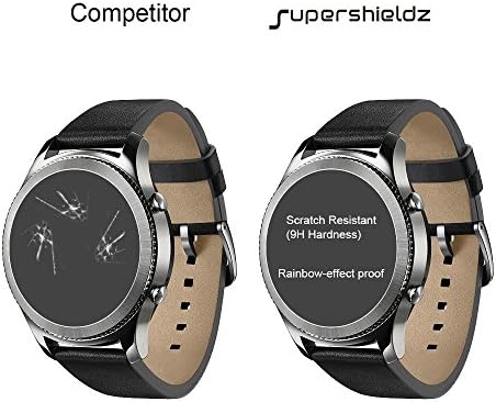 SuperShieldz дизајниран за фосилен Gen 5 Smartwatch Julianna HR Tempered Glass Screen заштитник, анти -гребење, без меурчиња, без меурчиња
