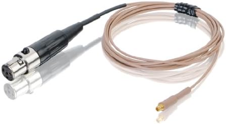 Countryman E6Cablet1at Aramid-Reinforced E6 Series Sires Snap-On Cable за Audio Technica Transmitters