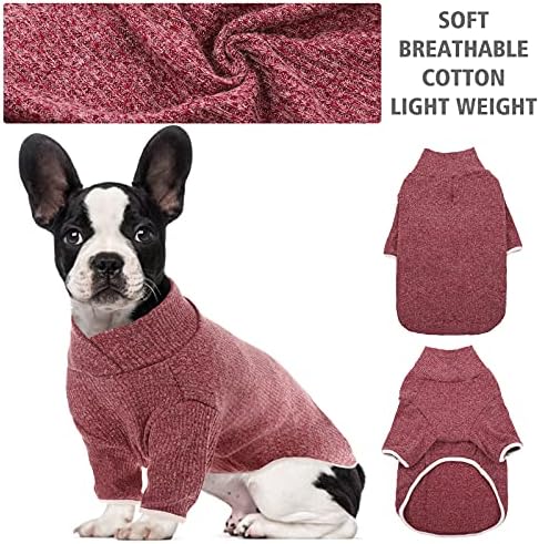 Џемпер за кучиња кусери, кучиња пижами костум за спиење, мека истегнување на миленичиња миленичиња кучиња палто зимска јакна за ладно време,
