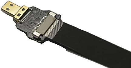 Краток Рамен Тенок Тенок Мал HDMI FPV HDMI Кабел Микро HDMI 90 Степен Аголен Маж до Микро HDMI Директно Машко за рачен гимбал без четки gimbal