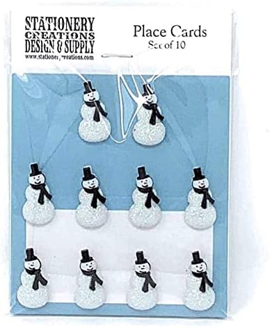 Ставете картички со украси за снежници и етикети за печатачи со инк -џет - канцелариски материјал и материјали за настани