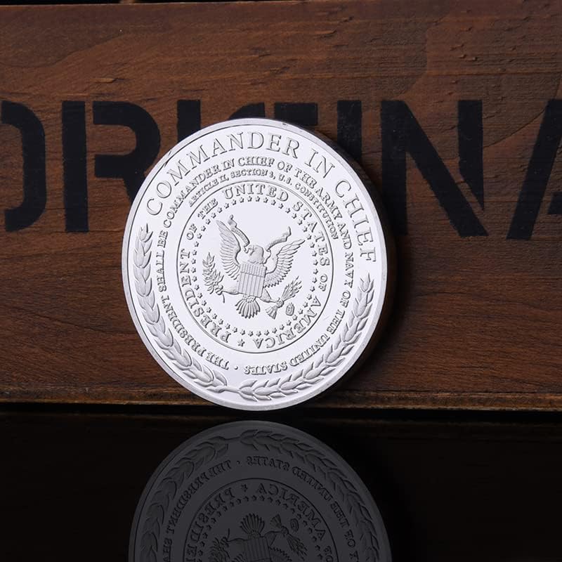 Американскиот Претседател Од Граѓанската Војна Од 1861 Година Абрахам Линколн Медал Сребрени Монети Америка Монета Значка Подарок