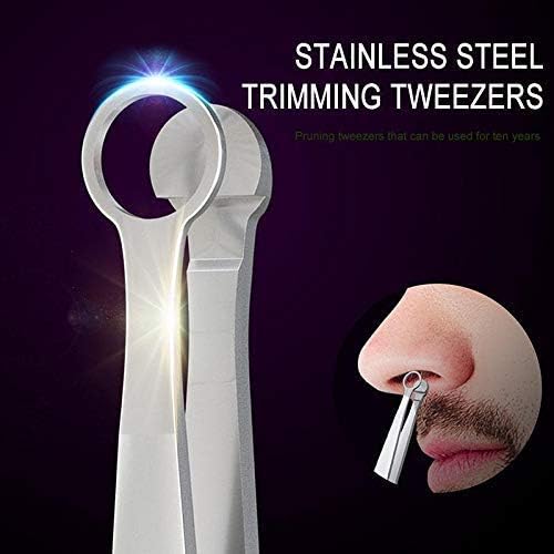 Универзална Пинцета За Потстрижување На Косата на Носот, Тример За Коса Од Нерѓосувачки челик Долги Пинцети-Тример За Ножици За Чешлање