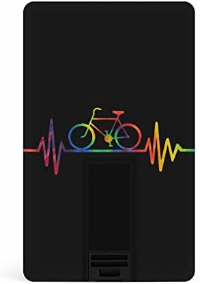ТАЈ Умре Отчукувањата На Срцето Велосипед КАРТИЧКА USB 2.0 Флеш Диск 32G/64G Шема Печатени Смешно