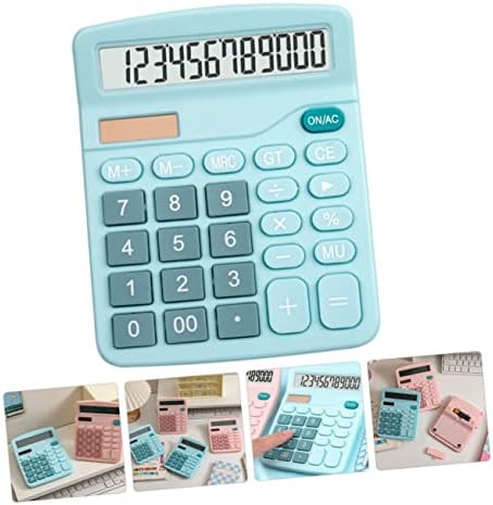 Nuobesty 2PCS Соларни калкулатори за напојување на награди за домашни наставници со повеќекратна употреба на студентски компјутерски