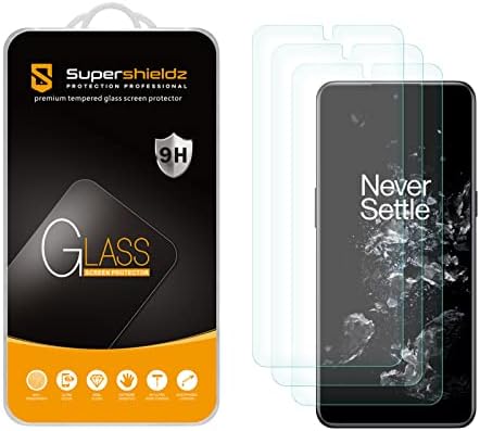 Супершилдз Дизајниран За Oneplus 10T 5G Заштитник На Екранот Од Калено Стакло, Против Гребење, Без Меурчиња