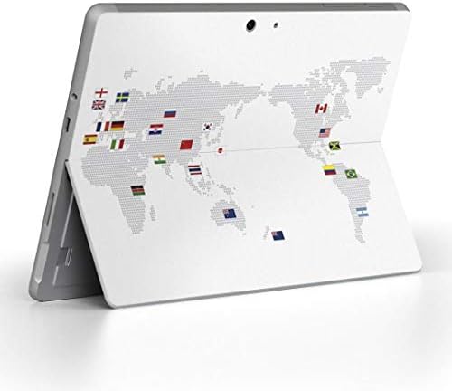 Декларална покривка на IgSticker за Microsoft Surface GO/GO 2 Ултра тенки заштитни налепници за тело на налепници 012962 Светска мапа мапа