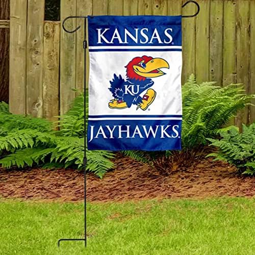 Канзас Jayејхакс Гарден знаме и знаме на знамето на знамето на знамето