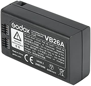 Godox V1-S Тркалезна Глава Камера Флеш Speedlite Блиц За Sony Камера Со Godox VB26 Замена На Батеријата