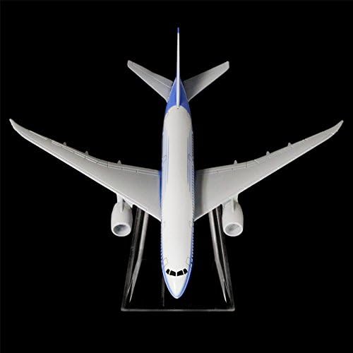 24-часовно Боинг 787 Алуминиумски модел легура метален модел Авион за умирање 1: 400