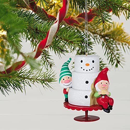Hallmark Keepsake Christmas Ornament 2021, Gnome за Божиќни гноми со торта