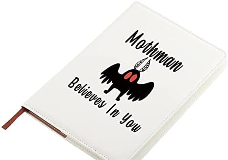 Смешна криптидна кожна тетратка молман lубовник подароци Мотман верува во криптозологија подарок криптиди lубовници подароци