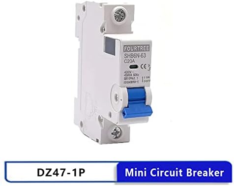 SVAPO 1P 230V ~ CTYPE MINI CIRCUIT CUTOUT Минијатурен прекинувач за воздух во домаќинството MCB MONTING 18MM DIN Rail Breaking