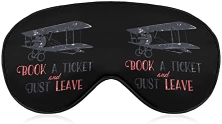 Ретро авионска маска за очи за очи за слепите со ленти со прилагодливи ленти, светло ноќно следење за патување за спиење јога дремки