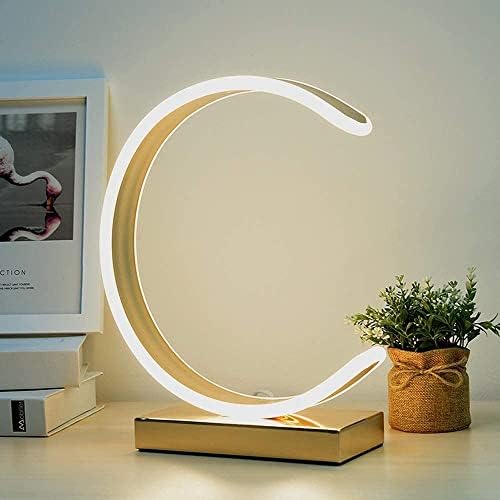 Предводена маса за маса, нордиска креативна буква форма предводена биро светла дома ресторано декоративно осветлување десктоп ламба