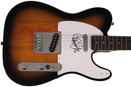 Гери Кларк rуниор потпиша автограм со целосна големина Fender Telecaster Electric Guitar W/James Spence JSA Автентикација -