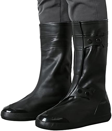 Водоотпорен чевли за чевли на iCreek, еднократно да се употреби дождовни чевли за чевли на отворено, кои не се лизгаат еластични заштитници