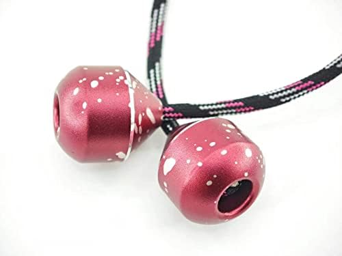 L -Shizuku Begleri Fidget Beads - Загрижете се со монистра со монистра и испакнатост - изработено од алуминиумска легура - за мажи жени млади