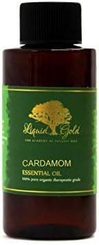 2.2 мл Премиум кардамон есенцијално масло течно злато чиста органска природна ароматерапија
