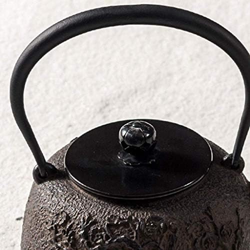 Креативна едноставност јапонски леано железо Тетсубин чајник јапонски ретро стил леано железо чајник чиста рака железо тенџере чајничка дрва