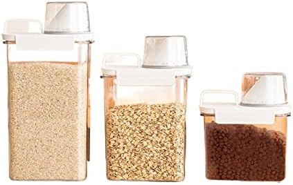 Кофа со ориз за домаќинство запечатена кофа за храна за мачки и кучиња инсекти отпорна на влага оризова кутија за складирање