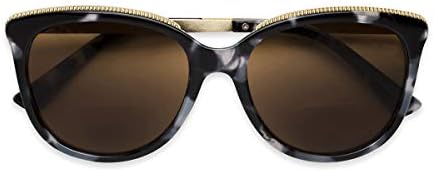 Софија Вергара Х Фостер Грант Grantенски Маргарита сегментираше очила за читање мачки-очи, желка, 55 мм + 1,5