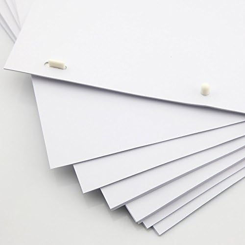 Комплет за флип -книга за анимација ОВФЕЕЛ со дупки за анимација за позиционирање хартија Манга стрип цртање 70g бела хартија за цртање