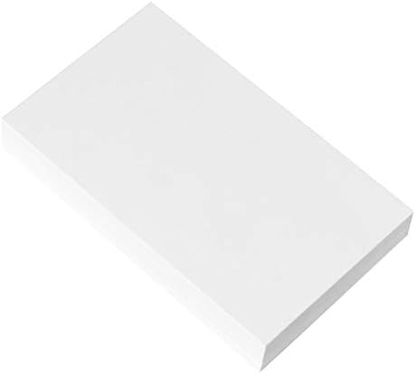 Домашна предност сет од 50 3x5 индекс картички празни бели, разгледници