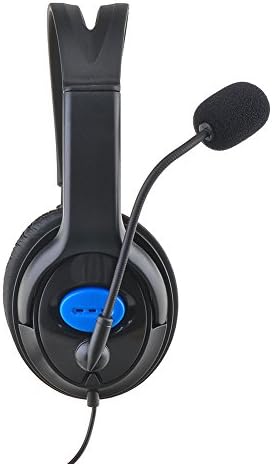 Прилагодливи Еднострани Жични Слушалки За Слушалки Со Микрофон За Sony PS4 PlayStation 4 Онлајн Игра Во Живо