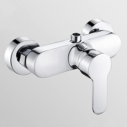 Славини чешми за туширање и глава за туширање мијалник за бања монтиран на ѕид допрете вентил за мешање топла ладна вода за туширање
