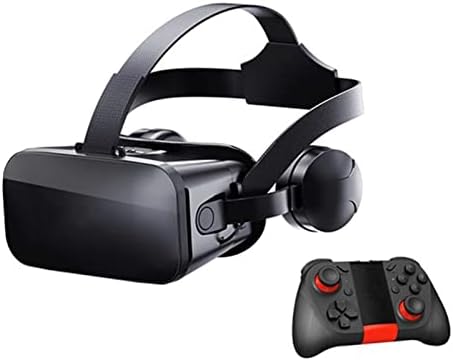 Nuopaiplus VR Слушалки, Виртуелна Реалност Интелигентни VR Очила Игра ФИЛМ 3D VR Кутија Носење 4k Панорамски Стерео Слушалки Интелигентни Очила