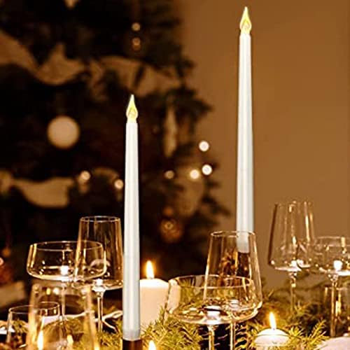 Плаплаао, безмилотни свеќи, 2 парчиња предводени од свеќи, романтични свеќички со батерија оперирани, лепилки предводени од свеќи