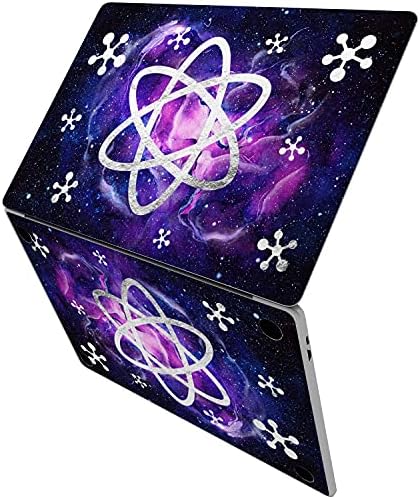 Lex Altern Vinyl Skin Компатибилен со MacBook Air 13 Inch Mac Pro 16 Retina 15 12 2020 2019 2018 Space Science White Galaxy