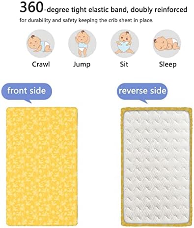 Тематски лим со тематска креветче за природа, стандарден душек за креветчиња, ултра мек материјал-градечки за момче или девојче